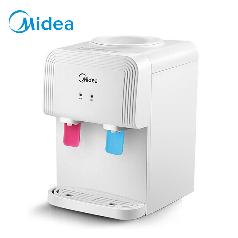 美的(midea)饮水机 家用办公迷你台式温热型饮水器 yr1220t 白色(白色