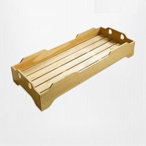 巢湖华美幼儿园专用床儿童木制床重叠床午睡床HM-ETC01单人实木床1380*580mm(默认 默认)