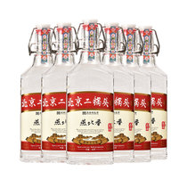 燕北香北京二锅头酒清香型白酒42度（出口型国际版）-红标500ml六连包