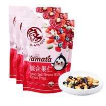 良一 综合果仁70g*3 日式果仁食品坚果蔓越莓干葡萄干特产独立小包装