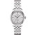 TISSOT天梭 瑞士手表 新款力洛克经典机械钢带手表银盘银带女表 T006.207.11.038.00