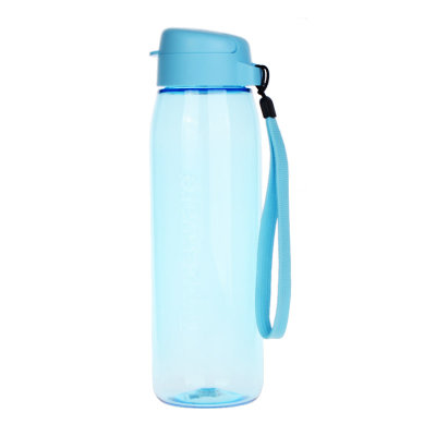 特百惠乐活水杯750ml 大容量新款便携防漏带盖提绳运动水杯子(晴天蓝) 特百惠乐活水杯750ml 大容量新款便携防漏带盖提绳运动水杯子(晴天蓝)
