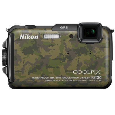 尼康（Nikon）COOLPIX AW110S数码相机 迷彩色