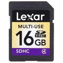 雷克沙（Lexar）16G SDHC存储卡（CLASS4）