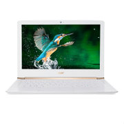 宏碁（Acer）蜂鸟 S7-371 13.3英寸轻薄本（i7-6500U 8G 256GSSD IPS全高清 背光键盘）(白色-76GS)