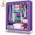 CHAOJIE/超杰折叠衣柜 D1325B简易 布衣柜 大号组合收纳衣橱(紫色A款)