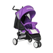 婴儿推车伞车三轮手推车轻便全躺 折叠童车(紫色)