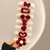 韩国网红公主圣诞节发夹饰品小女孩圣诞老人可爱卡通发卡儿童发饰(2#圣诞白色七件套 默认版本)