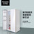 松下(Panasonic)NR-EW63WPA-W 632升大容量白色双开门变频风冷无霜玻璃家用对开门冰箱