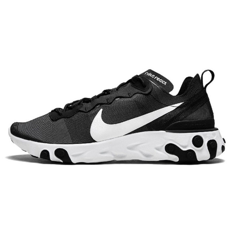 耐克女鞋 nike react element 55高桥盾运动跑步鞋bq2728-003(黑色 37