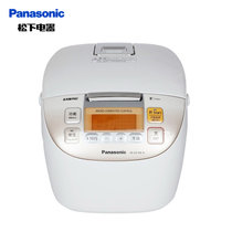 松下（Panasonic）电饭煲多功能备长炭电饭锅家用智能预约3L电饭锅SR-DE106-F 白色(白色 3L)