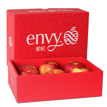 京觅苹果特级钻石巨大果6粒礼盒装 单果重约235-290g新鲜苹果水果礼盒