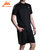 麦金浓2014夏季新款 男士运动休闲短袖套装  篮球透气轻薄运动套装 男 (黑色 2XL)