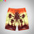 卡帝乐鳄鱼（CARTELO）夏季男士休闲裤1KFZ2090(沙滩红 M)