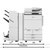 佳能iR-ADV C7570/C7580复印机A3高速彩色激光打印机数码多功能复合机一体机大型办公设备(主机、四纸盒、鞍式装订 C7570(70页/分钟))
