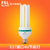 FSL佛山照明 3U三基色节能灯泡E27大螺口4U型灯管18W(4U节能灯 E27 45W 白光)