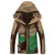 15C232冬装新款豹迹可脱卸内胆女士冲锋外套 户外登山防寒衣(绿色 XXXL)