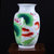 兆宏景德镇陶瓷器 彭小清全手绘粉彩荷花连年有余花瓶 花器摆件