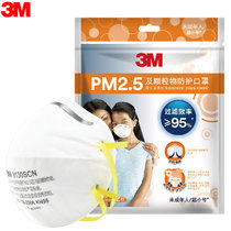 3M口罩KN95防PM2.5防雾霾儿童款头带式8130SCN防护口罩 （一包2只装/5包10只装）(一包2个)