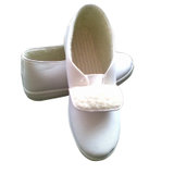 谋福 冬季加绒加厚中巾防静电保暖棉工作鞋 帆布 棉鞋 棉布鞋 白色(白色 37)