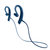 Sony/索尼 MDR-XB80BS入耳式蓝牙耳机运动跑步重低音防水通话耳麦(蓝色)