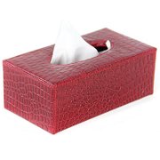 仁泰20047纸巾盒（红色）（长方形）