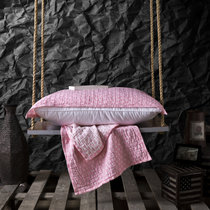 Evan&Fish 毛巾家纺 1.014 枕巾系列 海洋星枕巾 3色可选 1对装(海洋星 粉色 50*84cm)