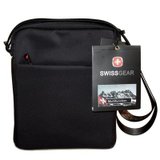 SwissGear瑞士军刀系列单肩斜跨包 休闲挎包SA9926黑色