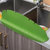 厨房水槽挡水板家用洗碗池硅胶防溅板洗手台面吸盘式隔水防油(黄色)