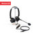 纽曼(Newmine)NM-HW801DX 优选系列头戴式话务耳机 双耳带中控线序调节-RJ9水晶头