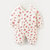 新生婴儿儿衣服秋冬纯棉和尚服0-3个月初生婴儿保暖衣宝宝连体衣(73cm 草莓)