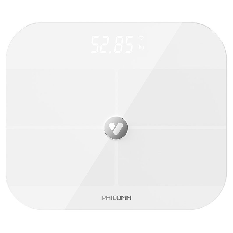 phicomm斐讯智能体脂秤s7pe 隐藏式led显示 8电极测体脂 app操控分析