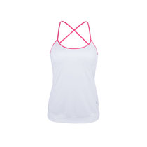 TITIKA瑜伽服速干健身背心跑步瑜珈运动吊带背心透气带胸垫61310(白色 XL)
