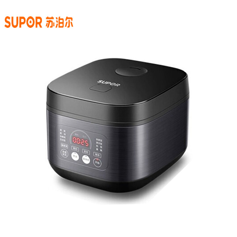 苏泊尔(supor)电饭煲家用5升大容量电饭锅铜晶内胆煮饭锅前置大面屏