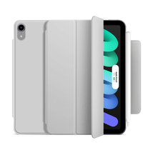 2021款苹果iPad Mini保护套第6代8.3英寸磁吸保护套+钢化膜带笔槽智能休眠双面夹薄防摔轻薄支架皮套(图7)