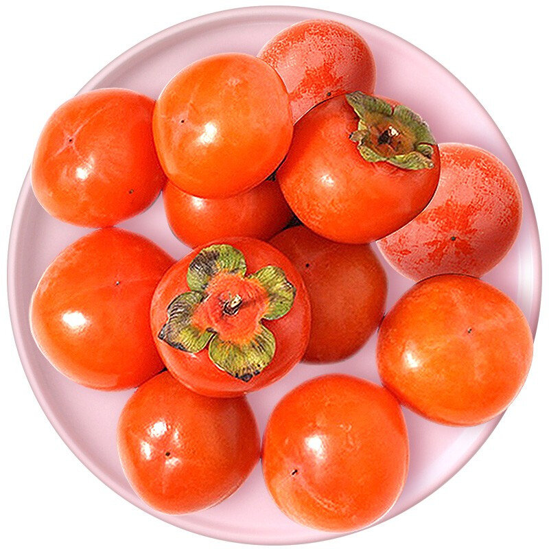 临潼火晶小柿子30枚装约4斤左右新鲜水果