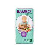 Bambo Nature 原装进口丹麦Bambo Nature 班博自然系列婴儿纸尿裤4号M号60片
