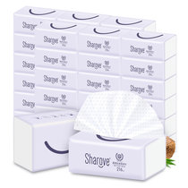 喜朗 丝润柔纸巾27包3层婴儿抽纸整箱(椰果配方 3层加厚型)