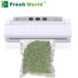 新鲜世界（Fresh World） TVS-2013经典版 真空保鲜机 真空包装机食品封口机茶叶密封机经典黑白色(白色)