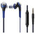 铁三角(audio-technica) ATH-CKS550iS 入耳式耳机 震撼低音 电容式麦克风 蓝色