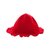 巴拉巴拉儿童帽子女童秋冬新品2018款宝宝保暖帽纯棉针织款毛线帽(90cm（帽围42cm） 中国红6641)