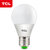 TCL照明 led灯泡节能球泡灯 E27螺口球泡超亮led单灯光源(5W LED暖黄光)