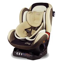 韩国 aikaya爱卡呀儿童安全座椅isofix 3c 进口宝宝婴儿安全座椅汽车用 0-7岁(坐躺调节 车载头等舱)(经典米色)