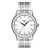 天梭/Tissot 瑞士手表 卡森系列石英钢带男士手表T085.410.22.011.00(银壳白面白带)