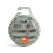 JBL CLIP+ 无线音乐盒户外增强版便携迷你小音箱 蓝牙音响 防溅设计(灰色)