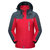 男士冲锋衣单层薄款户外防水透气登山服运动风衣外套(红色 L)