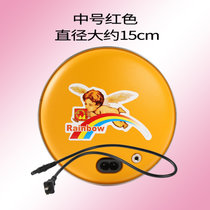 彩虹TB22电热暖手器（中号）暖手宝 暖 手饼 电热饼 充电式防爆安全放心(暖手宝黄色)