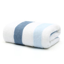 洁丽雅纯棉运动巾毛巾90*34cm蓝 加长款毛巾