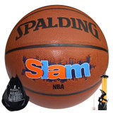 SPALDING/斯伯丁NBA涂鸦系列 街头灌篮室内外篮球74-412 赠气筒球