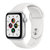 Apple Watch SE 智能手表 GPS款 44毫米 银色铝金属表壳 白色运动型表带MYDQ2CH/A